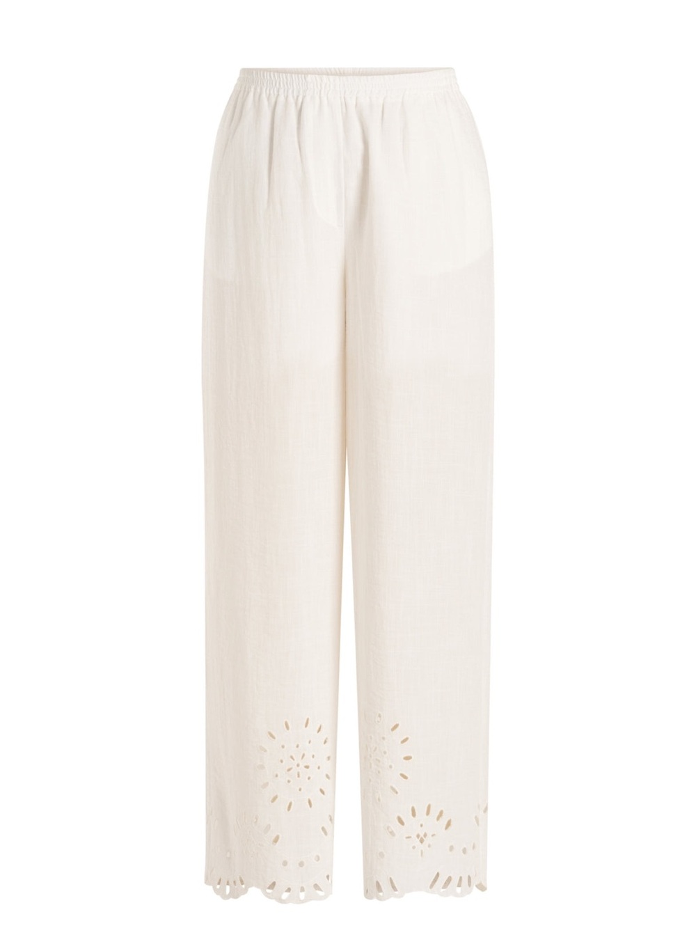 Yest Eyelet Hem Pants